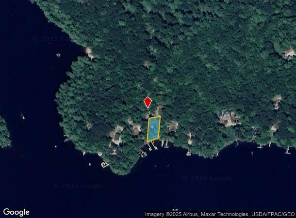109 Rocky Point Rd, Harrison, ME Parcel Map