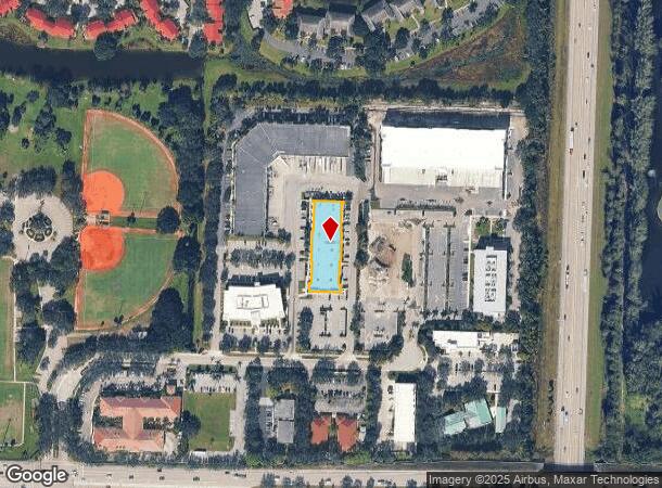 354 Hiatt Dr, Palm Beach Gardens, FL Parcel Map