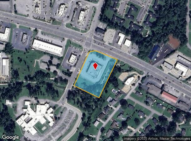  1228 Battlefield Pky, Fort Oglethorpe, GA Parcel Map