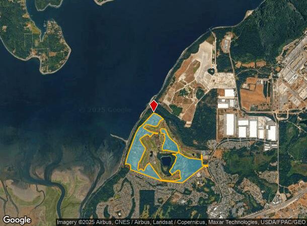 Center Dr, Dupont, WA Parcel Map