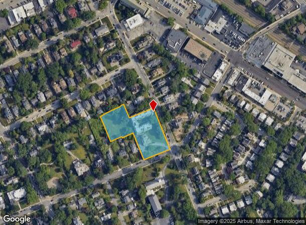 126 Argyle Rd, Ardmore, PA Parcel Map