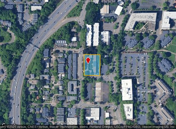  5042 S Corbett Ave, Portland, OR Parcel Map