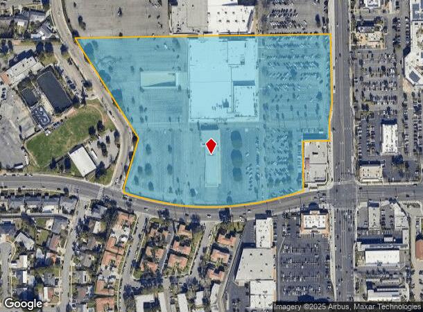  2114 N Tustin St, Orange, CA Parcel Map