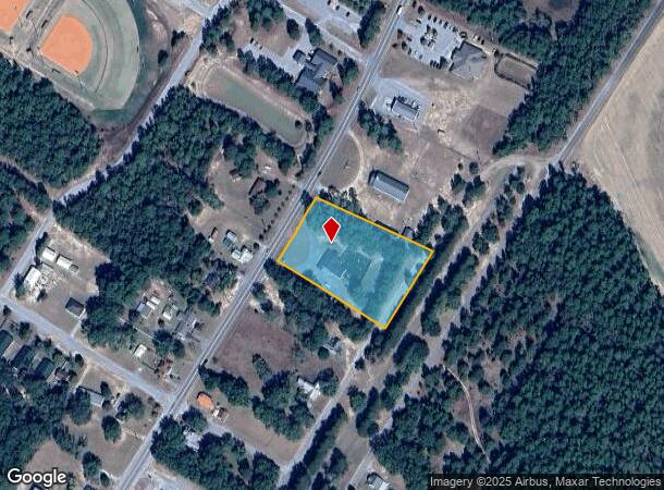 223 Pine St, Pelion, SC Parcel Map
