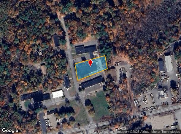 1629 Washington St, Holliston, MA Parcel Map