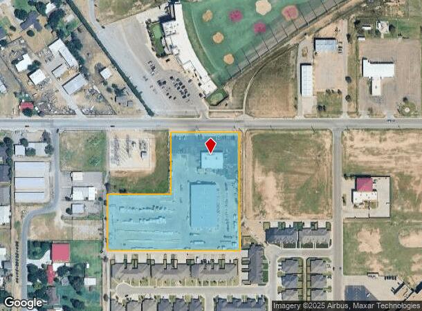  6801 66Th St, Lubbock, TX Parcel Map