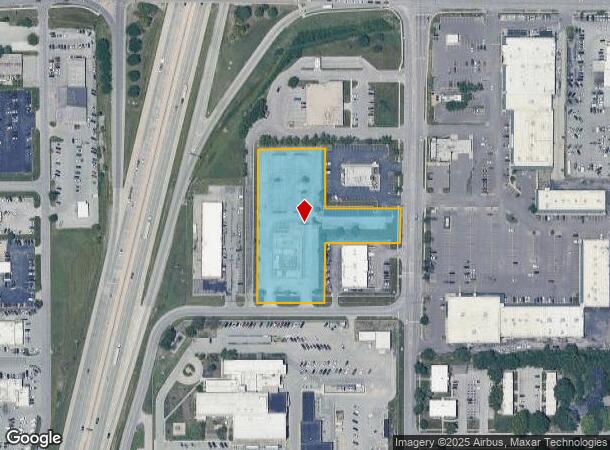 125 S Clairborne Rd, Olathe, KS Parcel Map