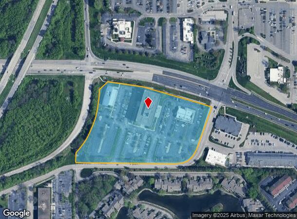  8500 Keystone Xing, Indianapolis, IN Parcel Map