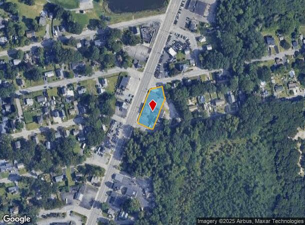  850 Washington St, Attleboro, MA Parcel Map