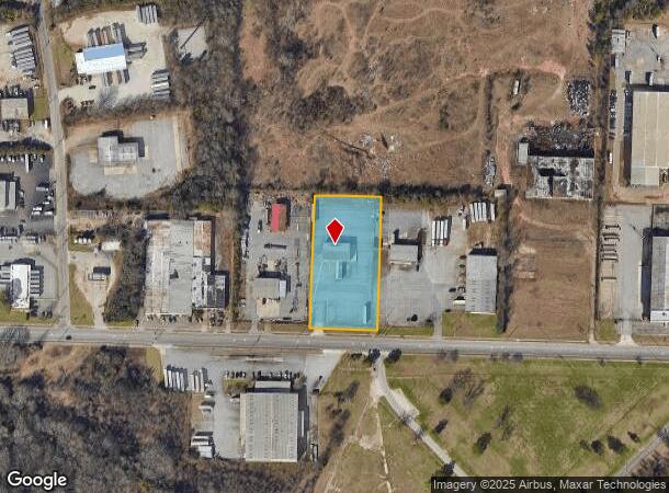  625 Guy Paine Rd, Macon, GA Parcel Map
