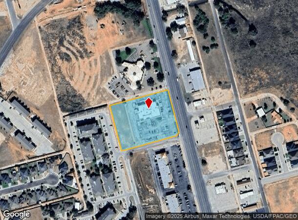 1411 N Main St, Andrews, TX Parcel Map