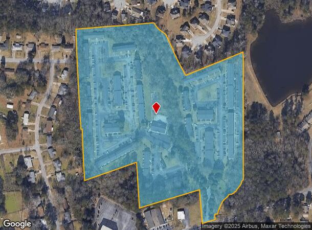  2070 Lake Harbin Rd, Morrow, GA Parcel Map