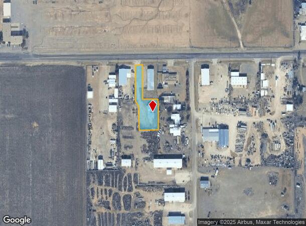 3319 Alcock St, Pampa, TX Parcel Map