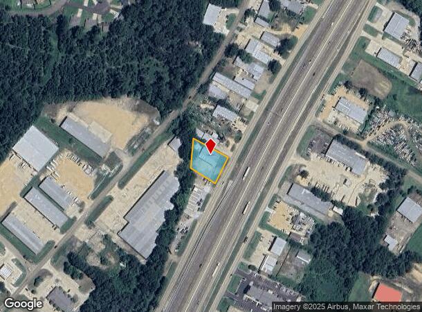 5493 S I 55 S, Byram, MS Parcel Map