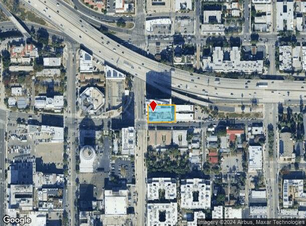  1800 Argyle Ave, Los Angeles, CA Parcel Map