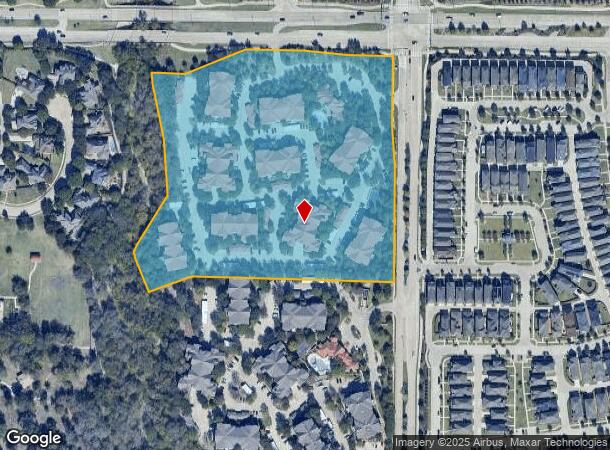 1089 W Exchange Pky, Allen, TX Parcel Map