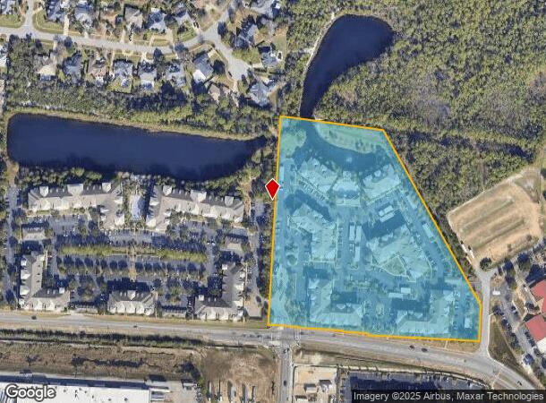  4201 Commons Dr W, Destin, FL Parcel Map