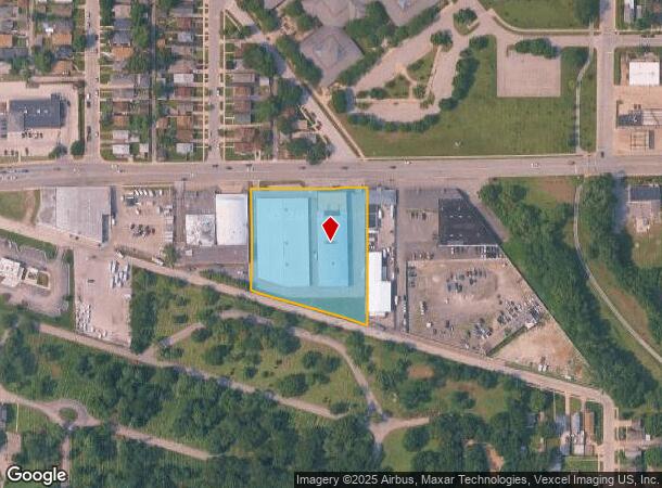 950 165Th St, Hammond, IN Parcel Map