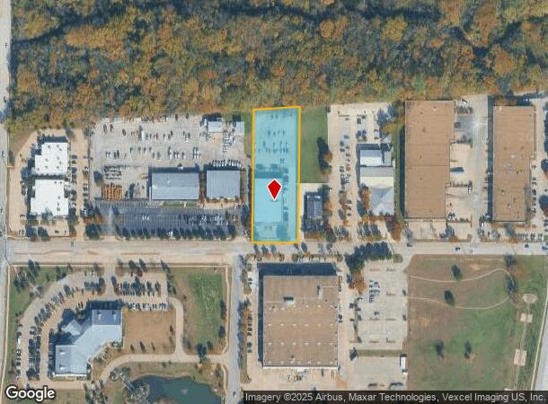 3901 Morse St, Denton, TX Parcel Map