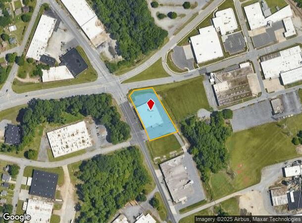  1107 Surrett Dr, High Point, NC Parcel Map