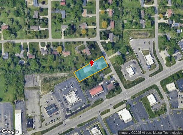  3138 Curtis Dr, Flint, MI Parcel Map