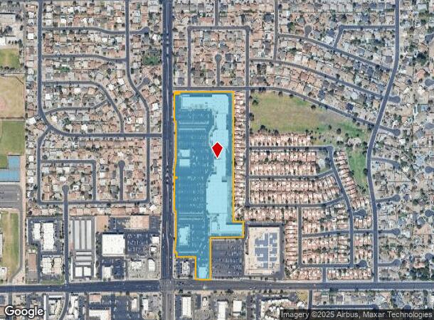  2034 E Southern Ave, Mesa, AZ Parcel Map