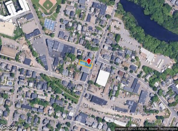  191 Newton St, Waltham, MA Parcel Map