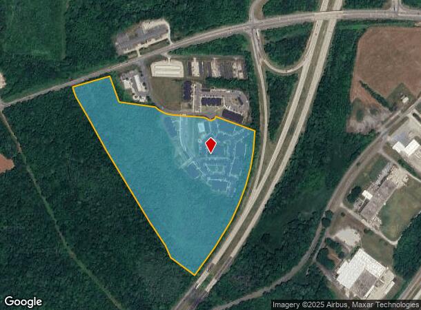  201 Regents Center Ln, Lexington, NC Parcel Map