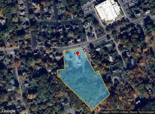  102 Bacon St, Natick, MA Parcel Map