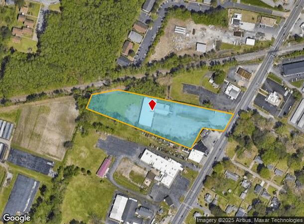  1420 George Washington Hwy N, Chesapeake, VA Parcel Map