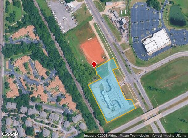  2960 Classen Blvd, Norman, OK Parcel Map