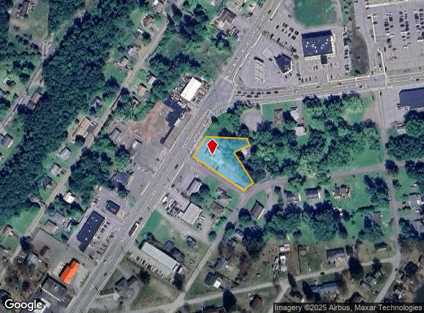  1448 Upper Front St, Binghamton, NY Parcel Map