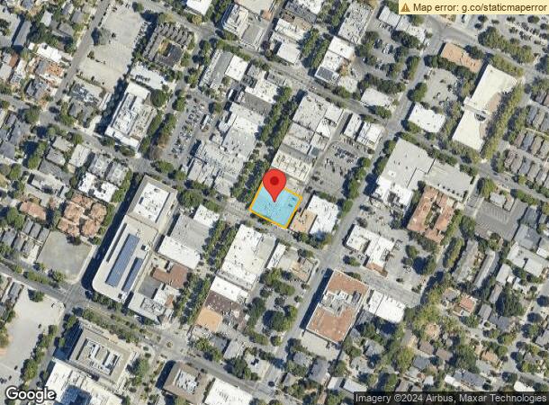  786 W Dana St, Mountain View, CA Parcel Map