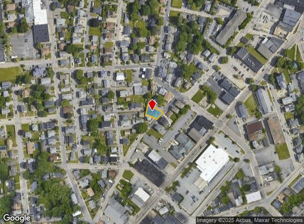  141 Archambault Ave, West Warwick, RI Parcel Map