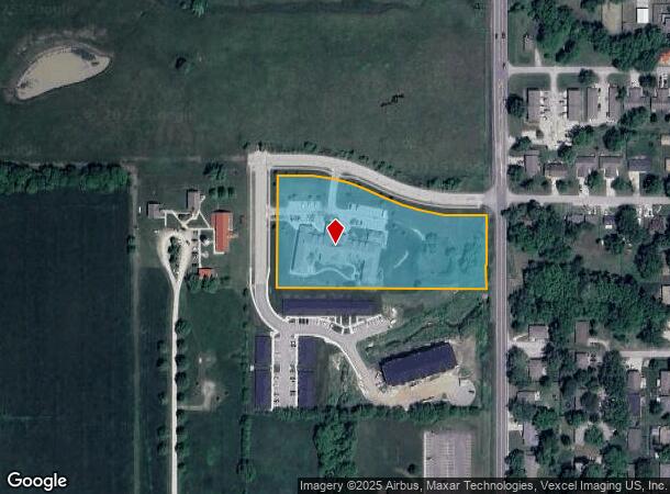  120 W 8Th St, Tonganoxie, KS Parcel Map