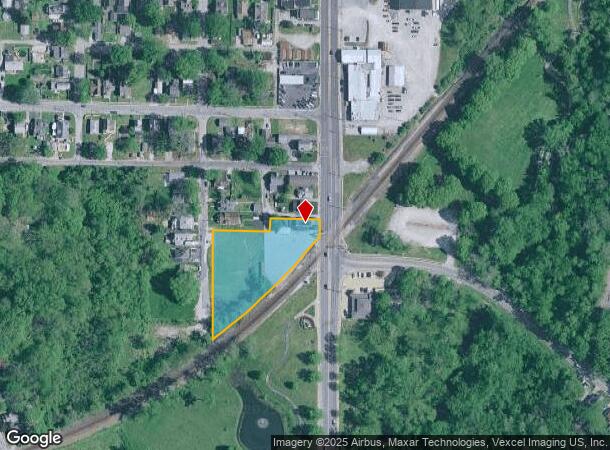  907 N Illinois St, Belleville, IL Parcel Map