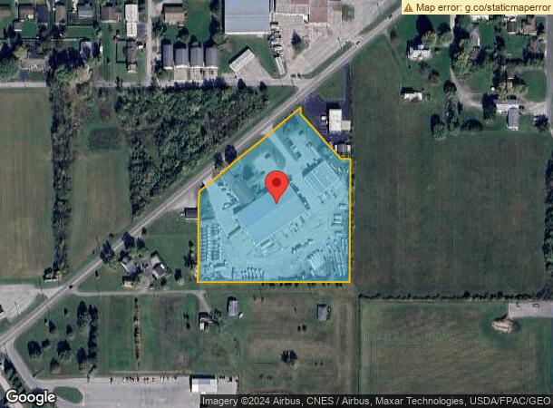  1525 Lima Ave, Findlay, OH Parcel Map