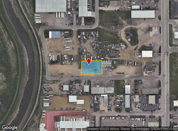 2808 W 6Th St, Sioux Falls, SD Parcel Map