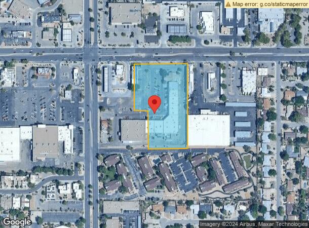  9800 Montgomery Blvd Ne, Albuquerque, NM Parcel Map