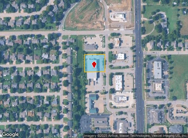 1247 N Rainbow Dr, Derby, KS Parcel Map