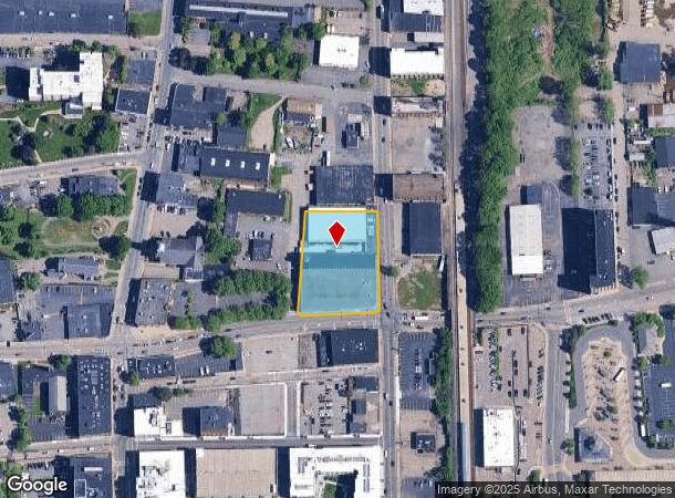 18 N Montello St, Brockton, MA Parcel Map