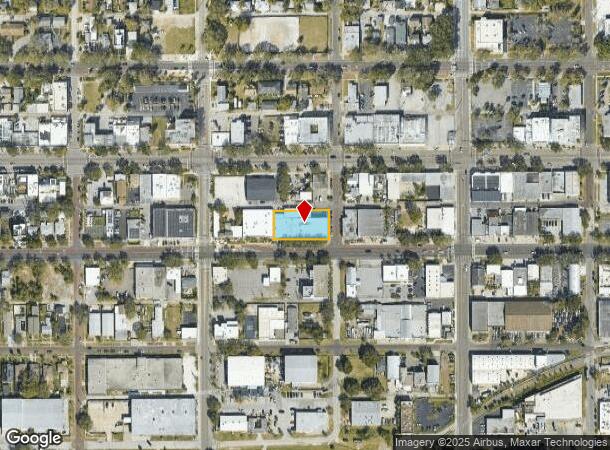  2125 1St Ave S, Saint Petersburg, FL Parcel Map