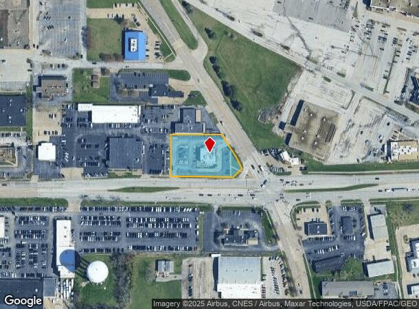  414 W Kimberly Rd, Davenport, IA Parcel Map