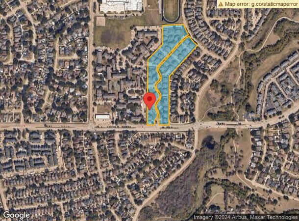  1737 E Frankford Rd, Carrollton, TX Parcel Map