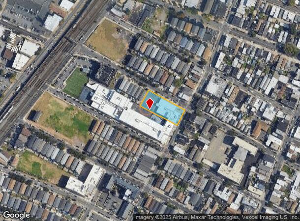  187 Mcwhorter St, Newark, NJ Parcel Map