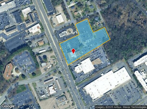 7100 W Broad St, Henrico, VA Parcel Map