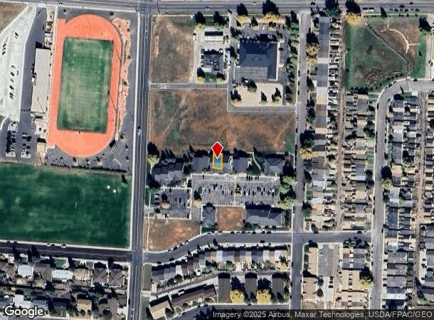 1273 N 15Th St, Laramie, WY Parcel Map