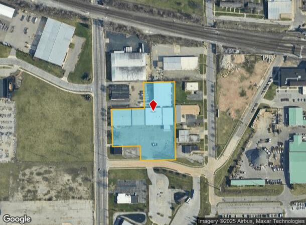  718 Chapin St, South Bend, IN Parcel Map