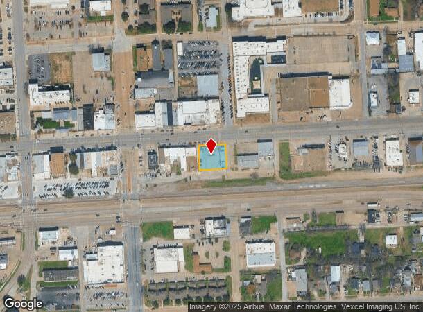  125 E Main St, Grand Prairie, TX Parcel Map