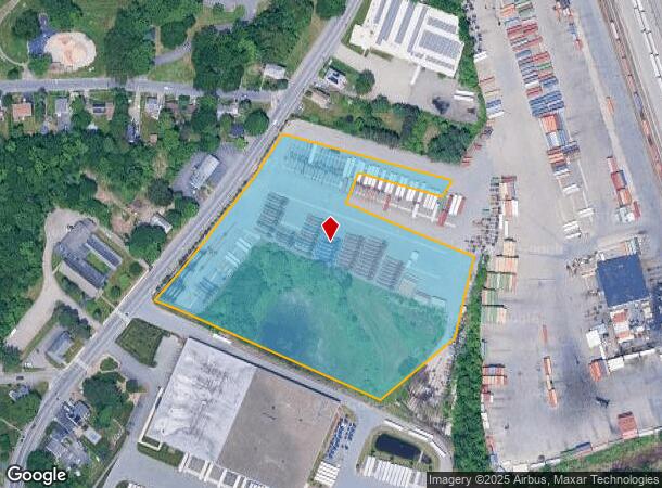  181 Greenwood St, Worcester, MA Parcel Map